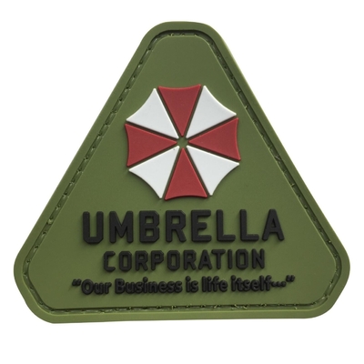 삼각형 우산 공사 주문 고무 헝겊 조각은 안전 PVC 헝겊 조각에 꿰매었습니다