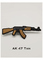 의류 브랜드 위의 2D / 3D 맞춘 충돌 PVC 패치 AK 47 칼라쉬니코브 철