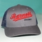 스타일리시 선 곡선 가장자리 borded 로고 모자 클래식 야구 로고 모자