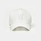 야구 모자 스타일 흰색 수직 로고 모자 로고 조정 가능한 스트랩 폐쇄
