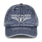 디자인 및 직물에서 사용자 지정 borded 로고 모자 빈티지 솜 트윌 클래식 야구 모자