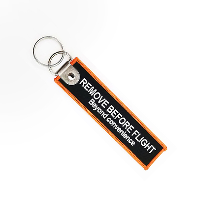 사용자 지정 로고 제트 태그 천 인쇄 embroidered key ring embroidery keychain