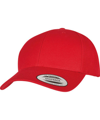 클래식 프리미엄 구부러진 비저 스냅백 모자 수직 로고 모자