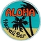 하와이 봉강은 패치 옷 야자나무 하와이 비치 엠브로이드된 배지에 바느질합니다