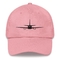 항공기 디자인 borded 위기 모자 borded 로고 야구 모자