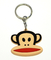 백치암 열쇠고리 Zip 풀러 충돌 PVC를 크아이링 만화 캐릭터 원숭이